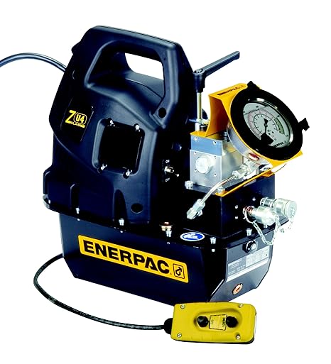 Enerpac ZU4208BI-QH Classic Torque Wrench Pump with VE42E Valve 230V 8 L Usable Oil Capacity and Heat Exchanger