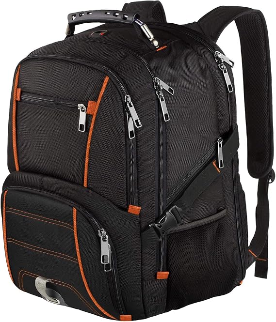 Extra Large Backpack,TSA Friendly Travel Laptop Computer Backpack for Men Women,RFID Water Resistant Big Business Backbag Fits 17.3 Inch Laptops