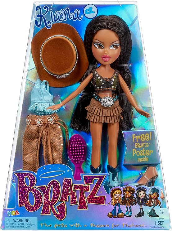 Bratz Original Fashion Doll Kiana with 2 Outfits and Poster