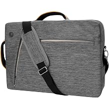 17 inch Laptop Bag Slim Crossbody Computer Backpack Hand Carry Briefcase for Office, Business, College, Travel