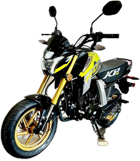 AMERICAN LIFAN 150CC KP Mini RS Motorcycle, Fuel Injected EFI, YELLOW