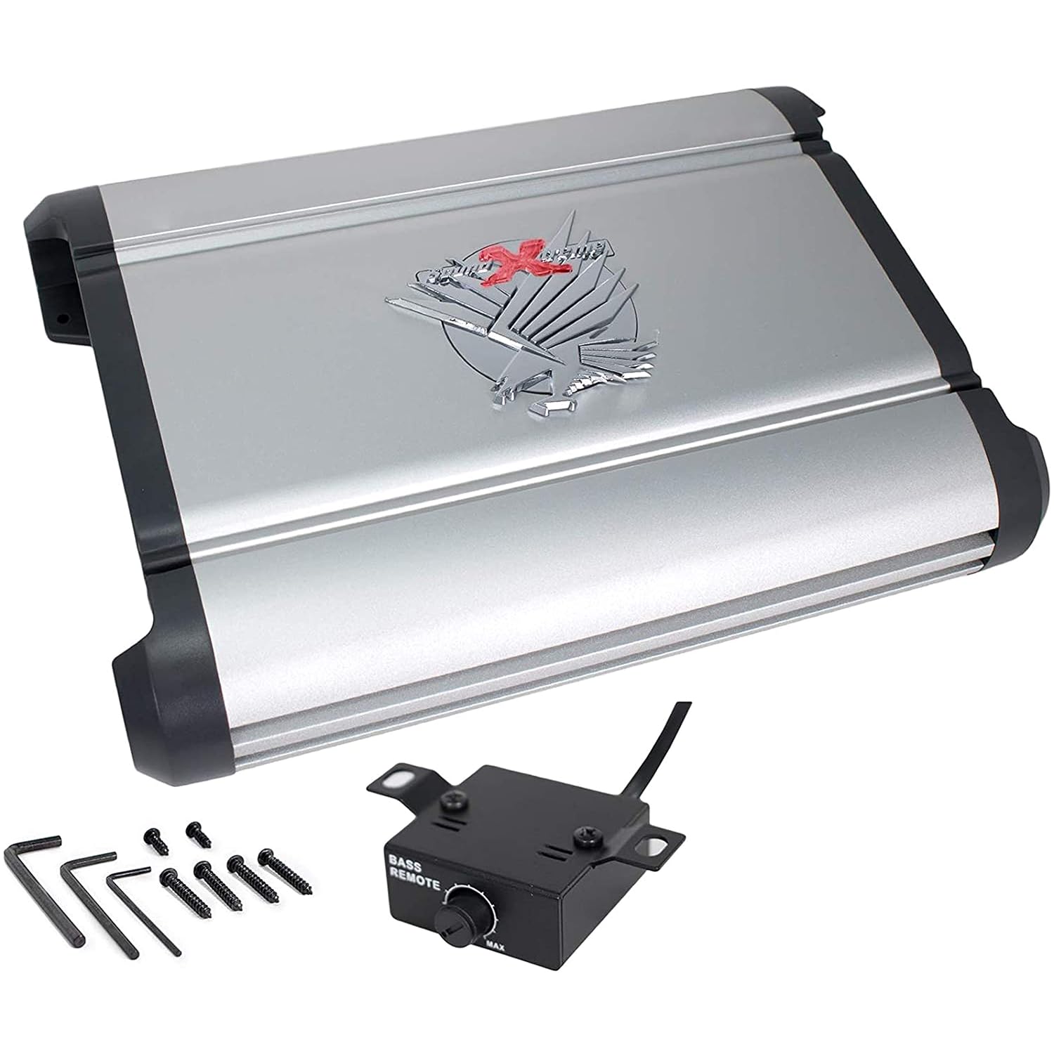 Audio System ST5000.1 Monoblock Car Amplifier - 5000 Watt Amps, 124 Ohm Stable, Class AB, Mosfet Power, Remote Subwoofer Control, Subwoofer Amplifier
