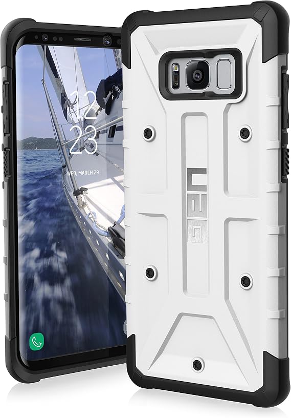 URBAN ARMOR GEAR [UAG] Samsung Galaxy S8+ [6.2-inch Screen] Pathfinder Feather-Light Rugged [White] Military Drop Tested Phone Case