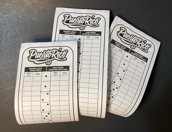 Puerto Rico Dominoes Set Domino de Puerto Rico Rico Rican Tiles Boricua PR Puerto Rican Classic Must Have (Puerto Rico Score Pads)