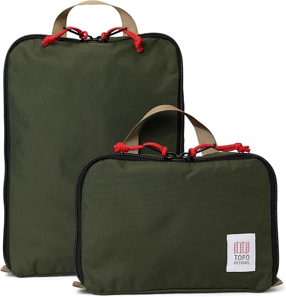 Topo Designs Unisex Pack Bag Bundle Olive/Olive One Size