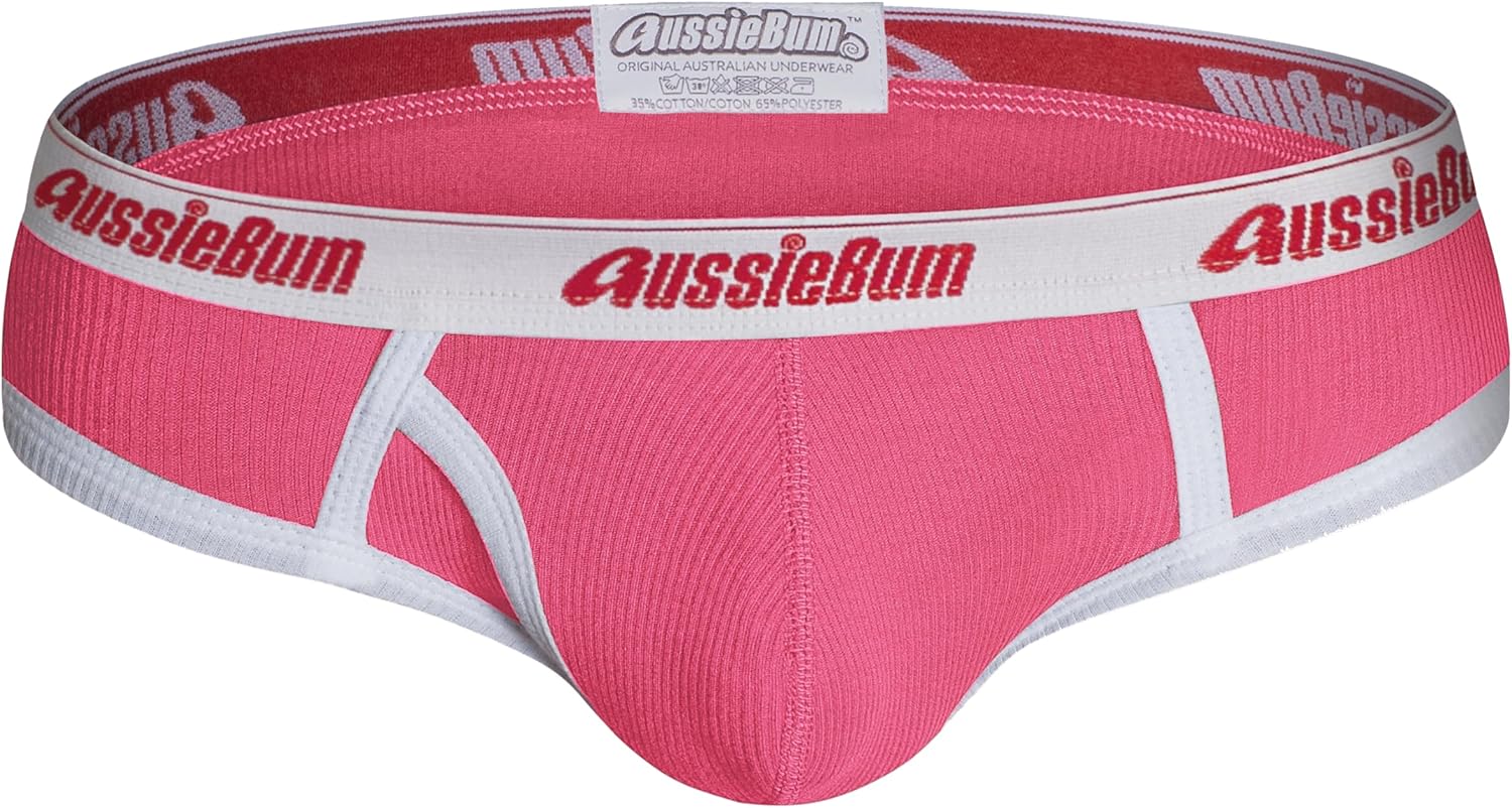 aussieBum Classic Marle Pink Brief