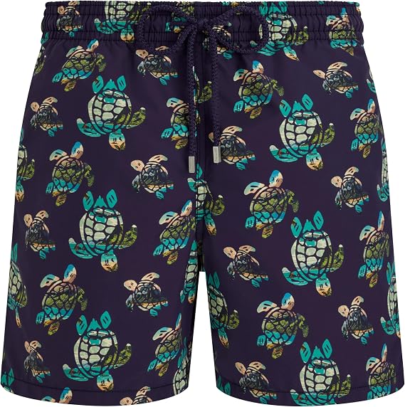Men Swim Trunks Landscape Turtles