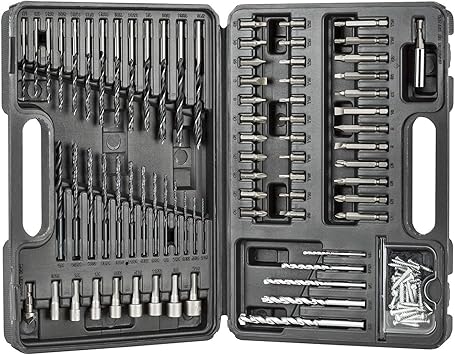 BLACK+DECKER Drill Bit Set/Screwdriver Bit Set Combo, 109-Piece (BDA91109)