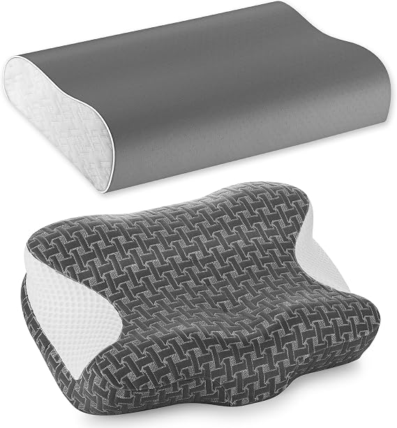 Elviros CPAP Memory Foam Pillows for Neck Pain Relief