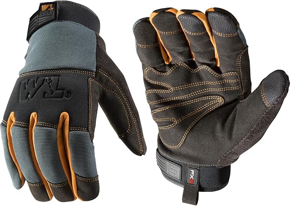 Wells Lamont Men's FX3 Insulated Synthetic Leather Work Gloves, XX-Large