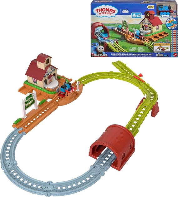 Thomas & Friends Thomas ve Arkadaşları Çan İstasyonu Macera Seti JLL35