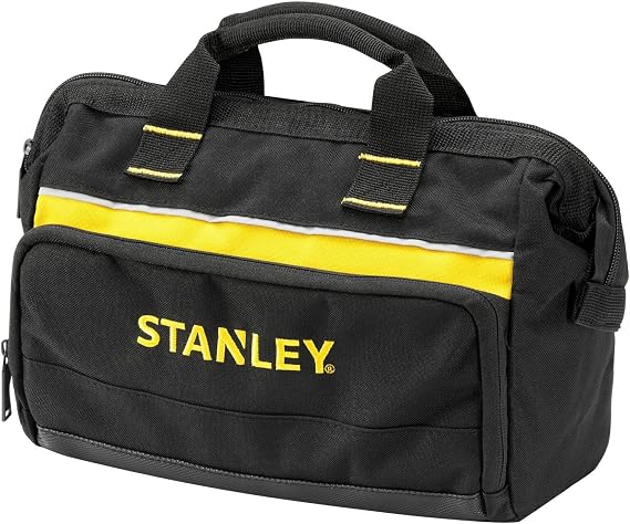 STANLEY 12in Heavy-Duty Multi-Pocket Storage Tool Bag, 1-93-330
