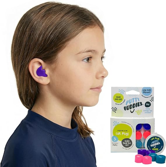 Putty Buddies Original Swimming Earplugs (3 Pair)