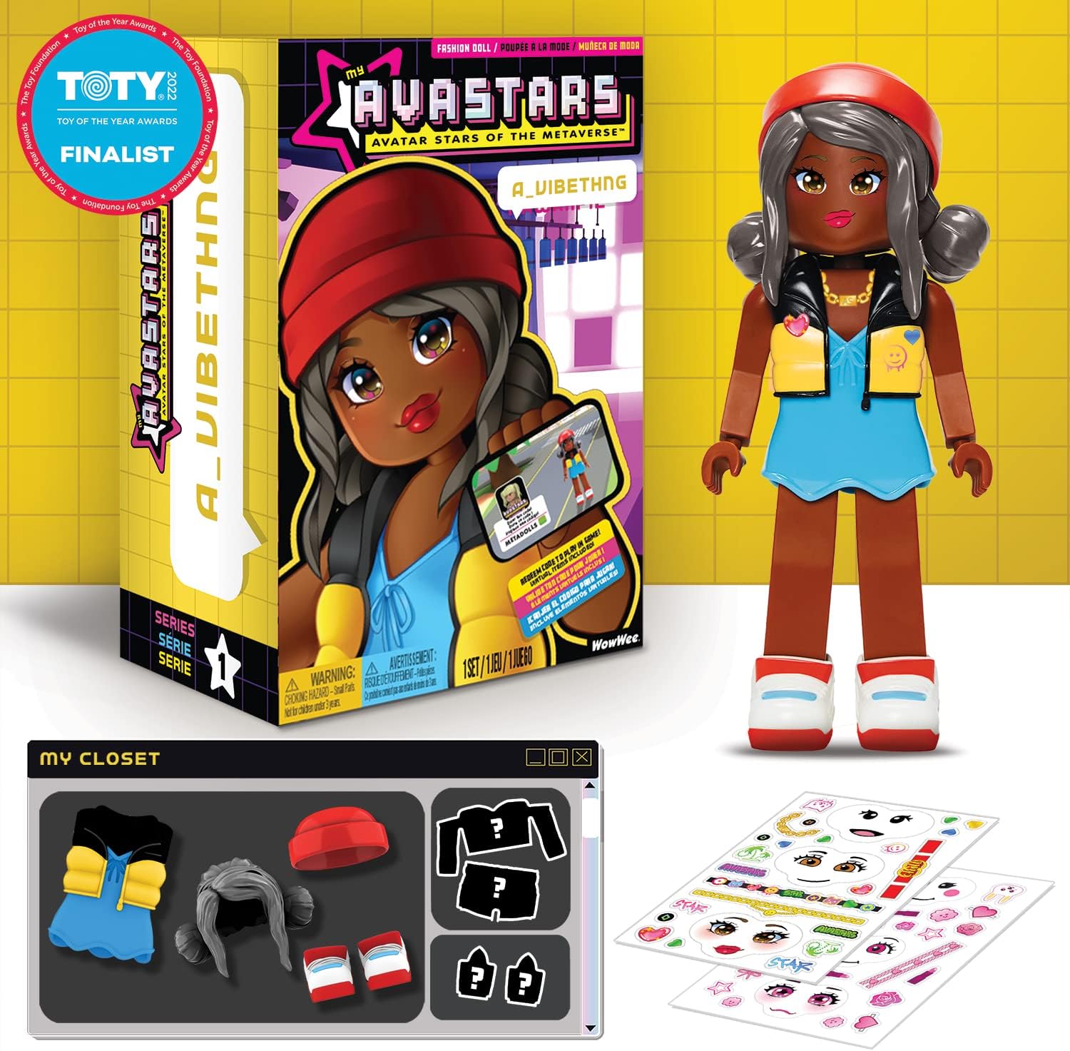 My Avastars Fashion Doll with Extra Outfit Personalize 100 Looks