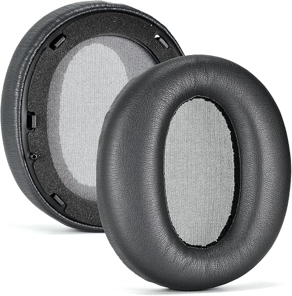 Edifier W820NB Replacement Earpads, Vegan Leather, Black
