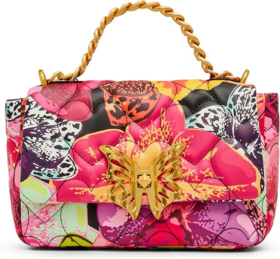Betsey Johnson Butterfly Puffed Flap Bag