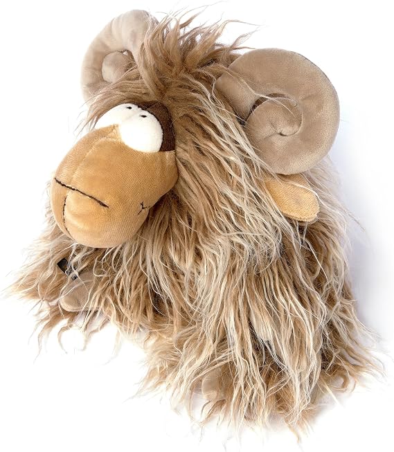 sigikid 43259 Beasts by Personality Soft Toy, Beige/Brown/Bock