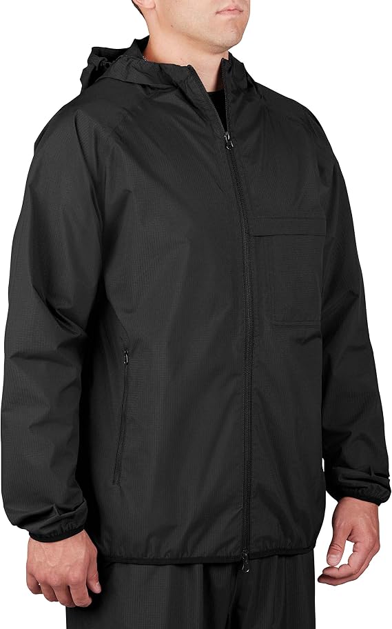 Propper Men's Packable Waterproof Rain Gear Jacket