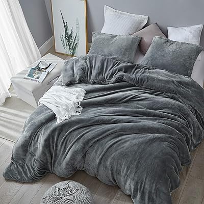 Byourbed The Original Plush - Coma Inducer® Oversized Queen Comforter Set - Steel Gray