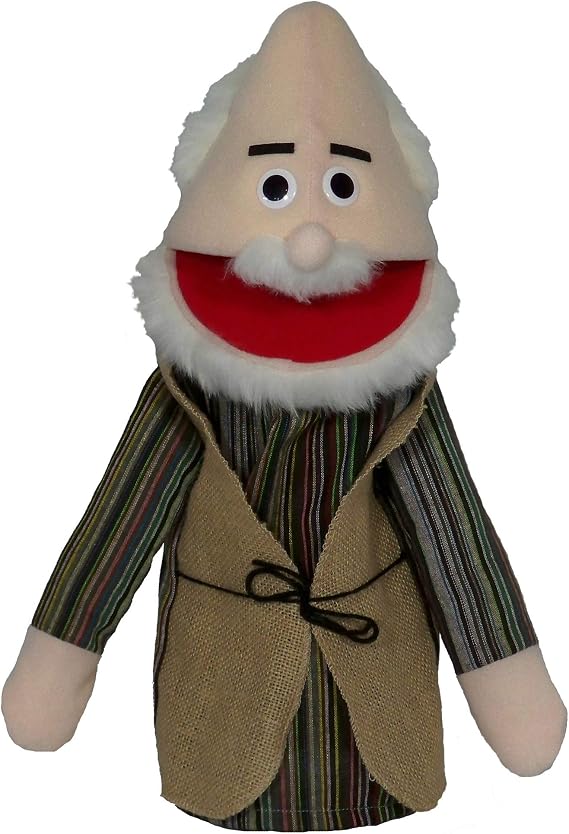 18" Noah or Old Man Puppet