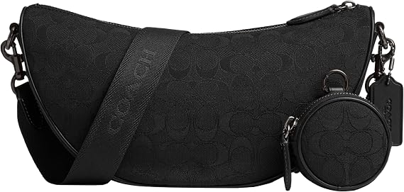 Coach Men's Hall Soft Sling Bag 45 in Signature Jacquard