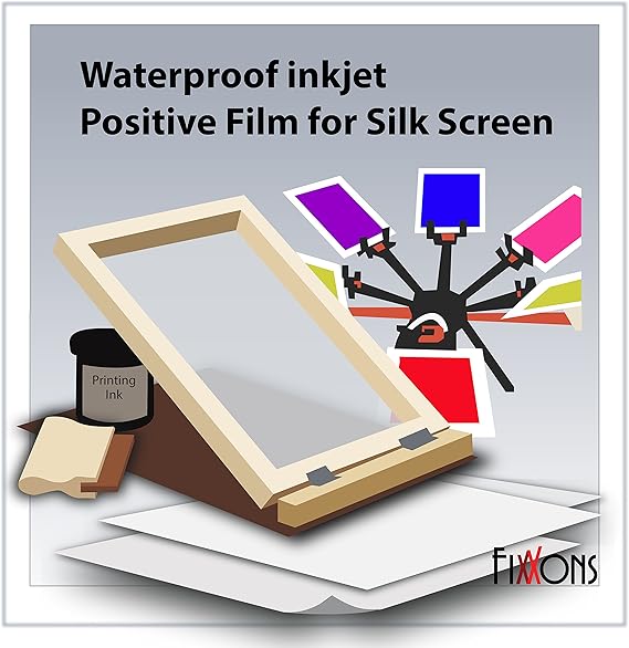 Transparency Film For Silk Screen 11" x 17" (Waterproof) 100 Sheets