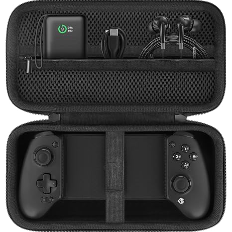 Aenllosi Hard Case for GameSir G8 Plus MFi/G8/G8 Plus Controller, Black