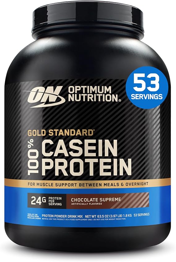 Optimum Nutrition Gold Standard Casein Protein Powder Chocolate Supreme 4LB