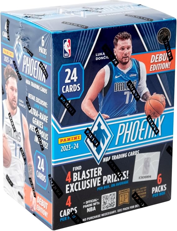 2023-24 Panini Phoenix Basketball Trading Cards Blaster Box