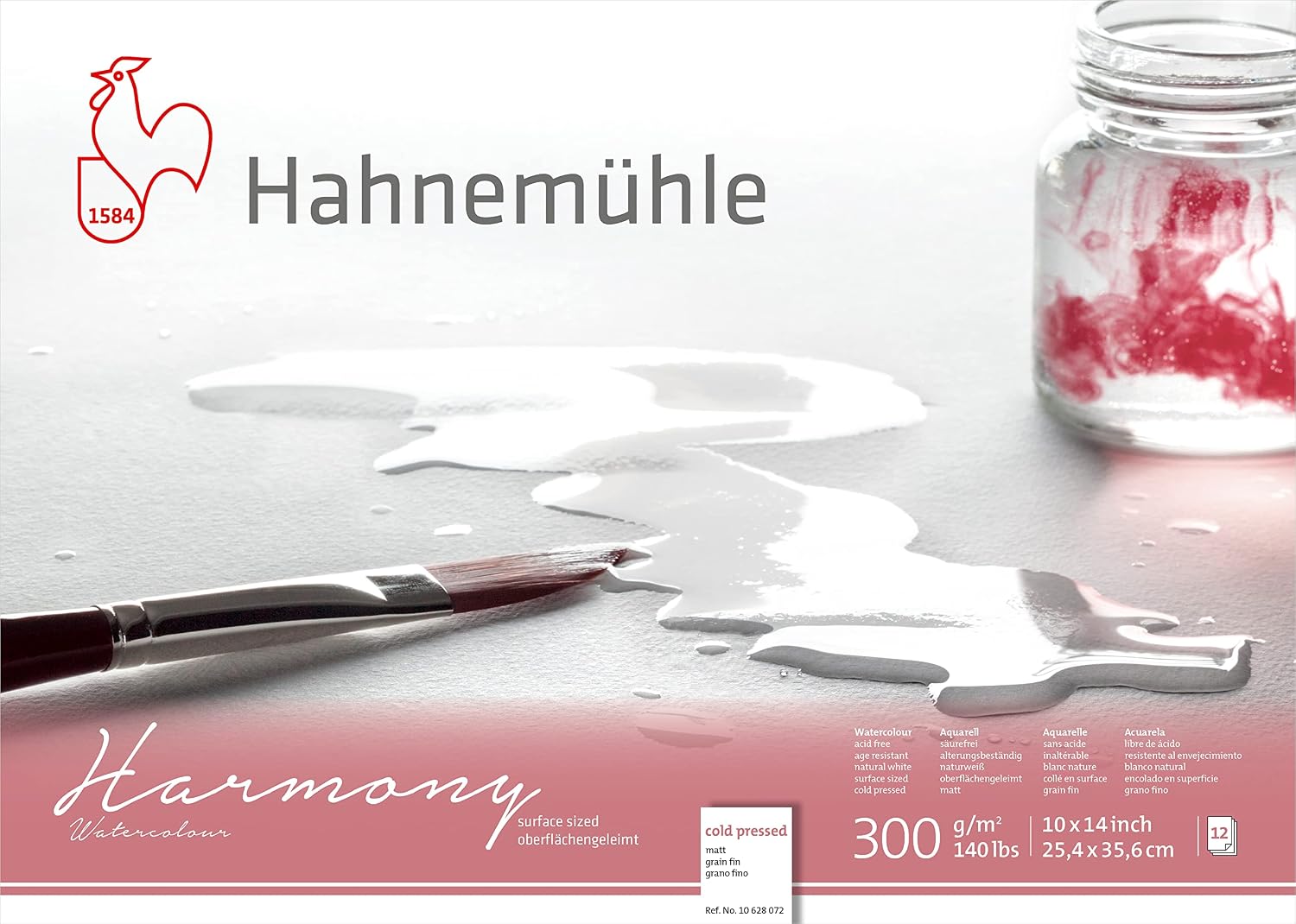 Hahnemuhle Harmony WC Block CP 10x14