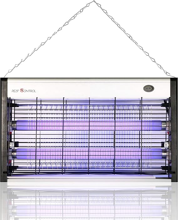 Pest Control 20W Insectocutor, Insect killer, Bug Zapper, Fly Zapper, Mosquito Killer, UV Bulbs for Home & Commercial Use UK PLUG