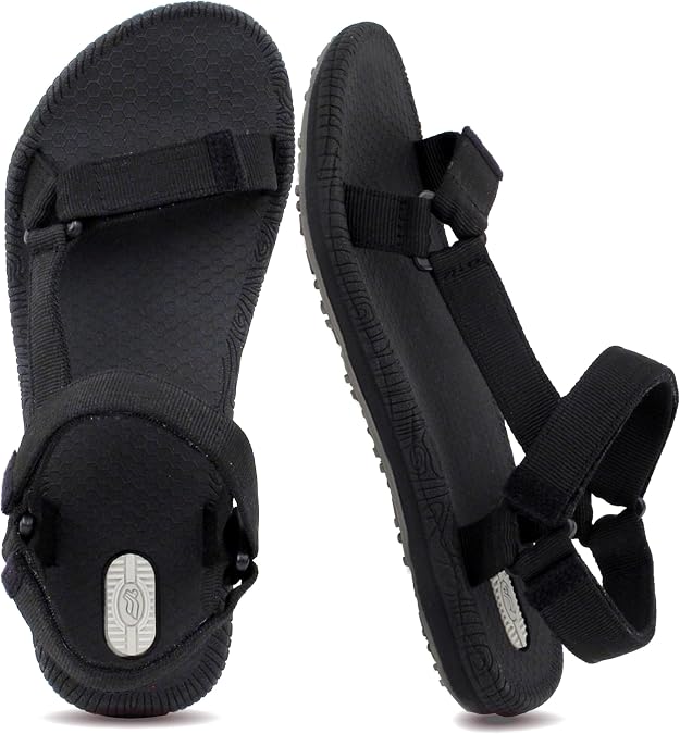 Gold Pigeon Shoes SIMPLUS Lightweight Yoga Mat Cushion Sole. Womens Sandals with Back Strap for Travel, Hiking & Sport. Comfortable Water Sandals for Women.