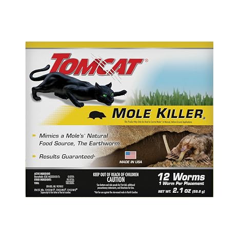 Tomcat Mole Killer(a), 12 Worm Baits