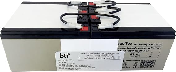 BTI Replacement Maintenance-Free, Sealed Lead Acid Ups Battery Kit for Tripp Lite Sm