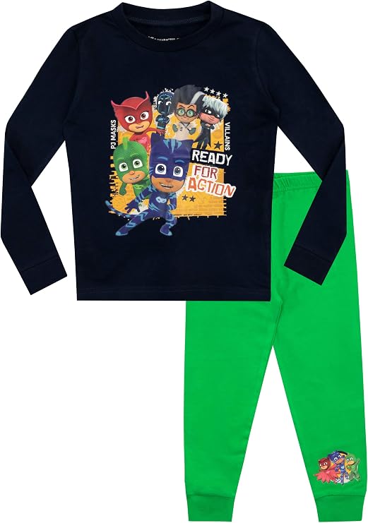 PJ Masks Boys Catboy Owlette Gecko Pajamas