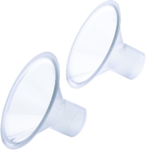 Medela PersonalFit Breast Shields, 2 Pack of Small 21mm Breast Pump Flanges, Authentic Medela Spare Parts, Made Without BPA