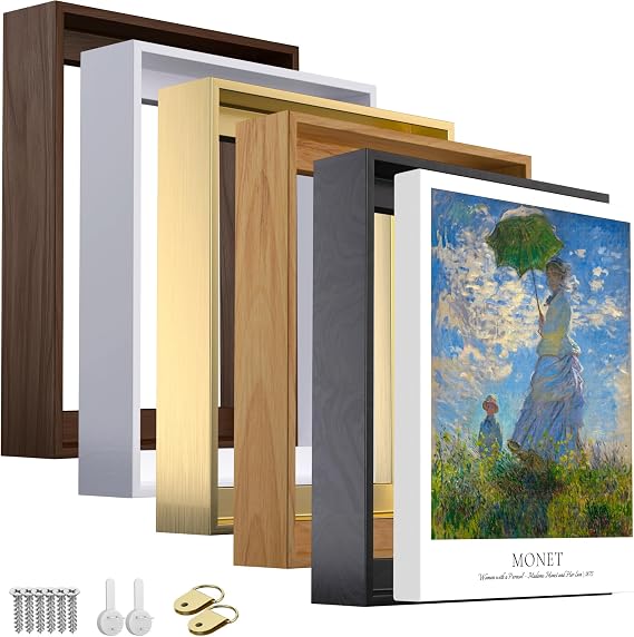 Canvas Floater Frame for 11.240 in Gallery Wrapped Canvas, Wall Art Frame