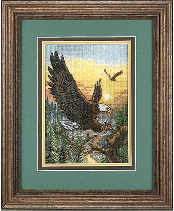 Dimensions Needlecrafts Counted Cross Stitch, Eagles