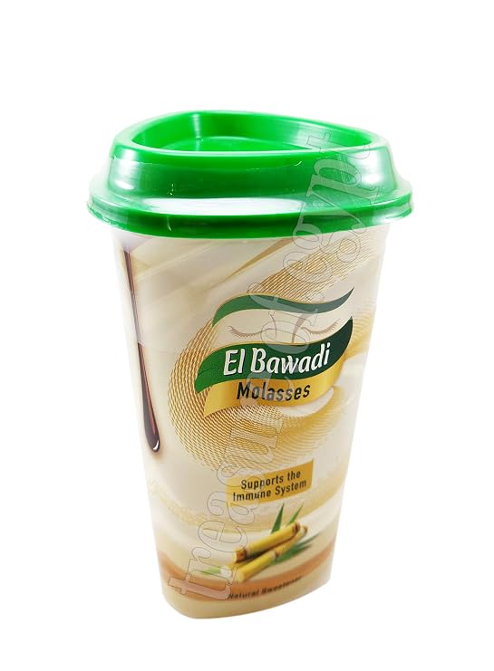 EL Bawadi Egyptian 100% Pure Sugarcane Molasses Vegan Black Treacle Jar 700 gm Liquid