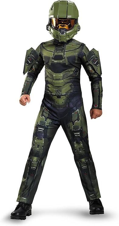 Disguise Master Chief Classic Costume, Large (10-12)