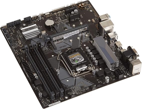 Asus Prime B365M-A LGA-1151 Support 9th/8th Gen Intel Processor with Aura Sync RGB Header, DDR4 2666MHz, M.2 Support, HDMI, SATA 6Gbps mATX Motherboard
