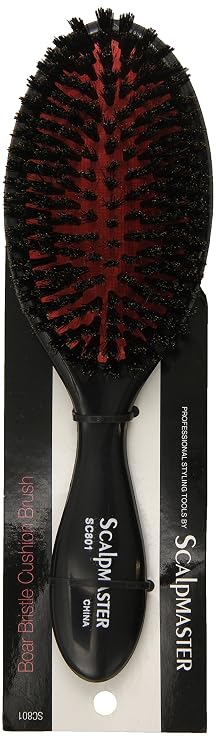 Scalpmaster Boar Bristle Cushion Hair Brush