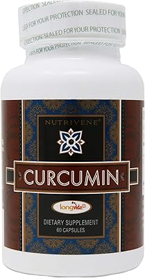 Curcumin, LongvidaTM by Nutrivene 500 mg, 60 Capsules