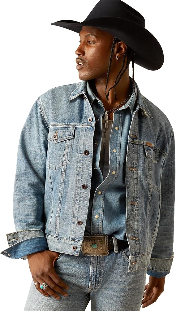 Ariat Men's Everybody's Yellowstone Hometown Denim Jacket