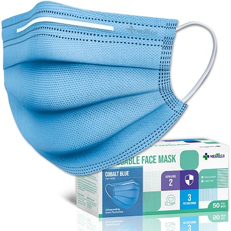 Medtecs Face Mask Disposable - 3 Sizes Option (Child/Youth/Adult) 50/2000pc