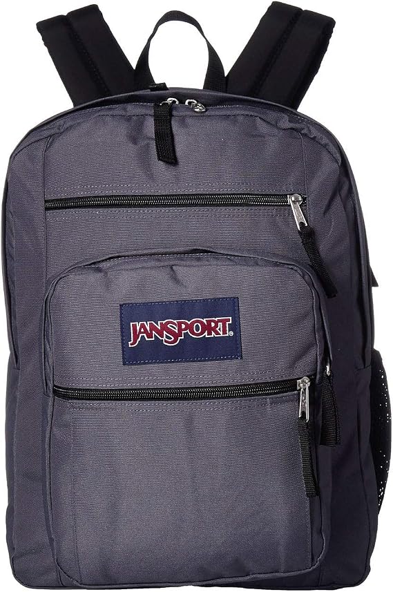 JanSport Laptop Backpack - Computer Bag with 2 Compartments, Ergonomic Shoulder Straps, 15 Laptop Sleeve, Haul Handle - Book Rucksack - Deep Grey