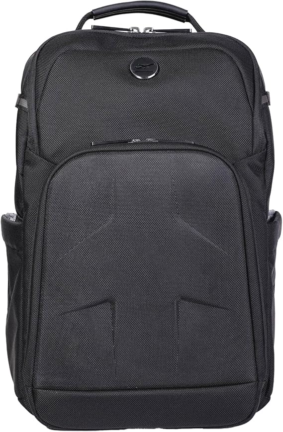 PLC Elevate Flight Bag for Pilots (BAG-1115) | Water-Resistant Compact & Spacious with Multiple Pockets for Aviator Cockpit - Fits 1 Headset, iPad/Laptop