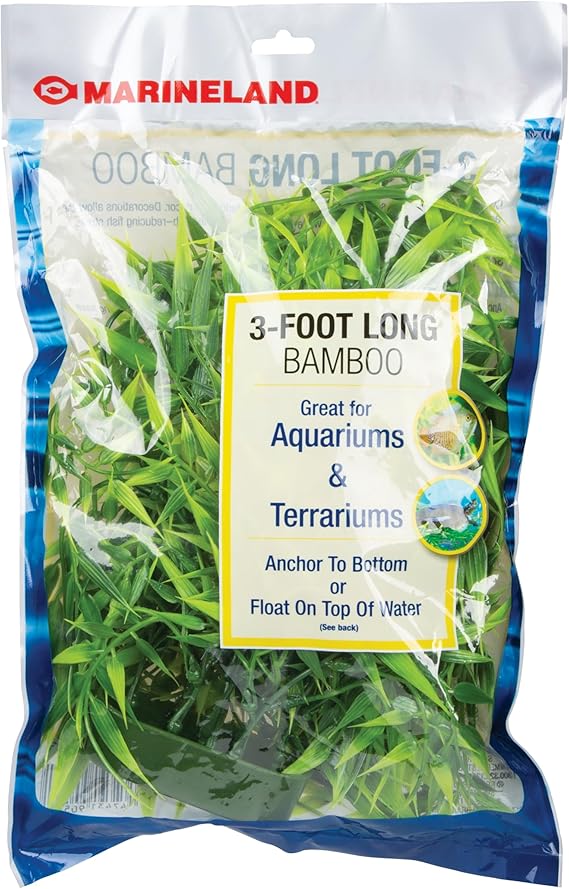 Marineland Bamboo 3 Feet, Decor For Aquariums and Terrariums