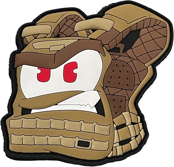 Grumpy WOD Murph Carrier Morale Patch - Sand