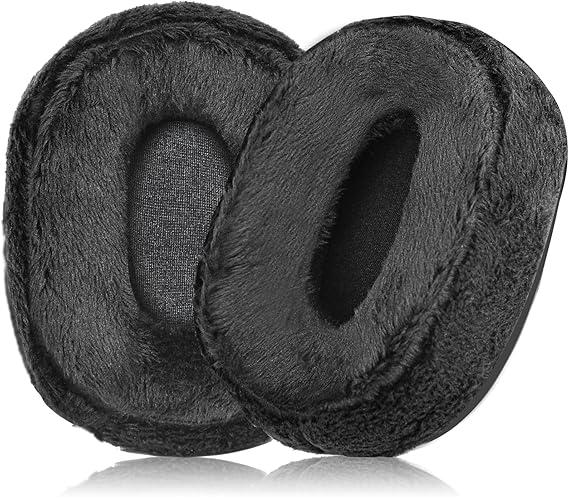 Velvet Upgrade Replacement Ear Pads Cushion Cover Cups for ATH-M50x M50 M40 WS1100i M30 T22 T44 T3, HD280 Pro SRH 440, Sony MDR-7506 7510 7520 7500 V6 V7 CD900ST 1ABT 1RBT 1RNC Headset